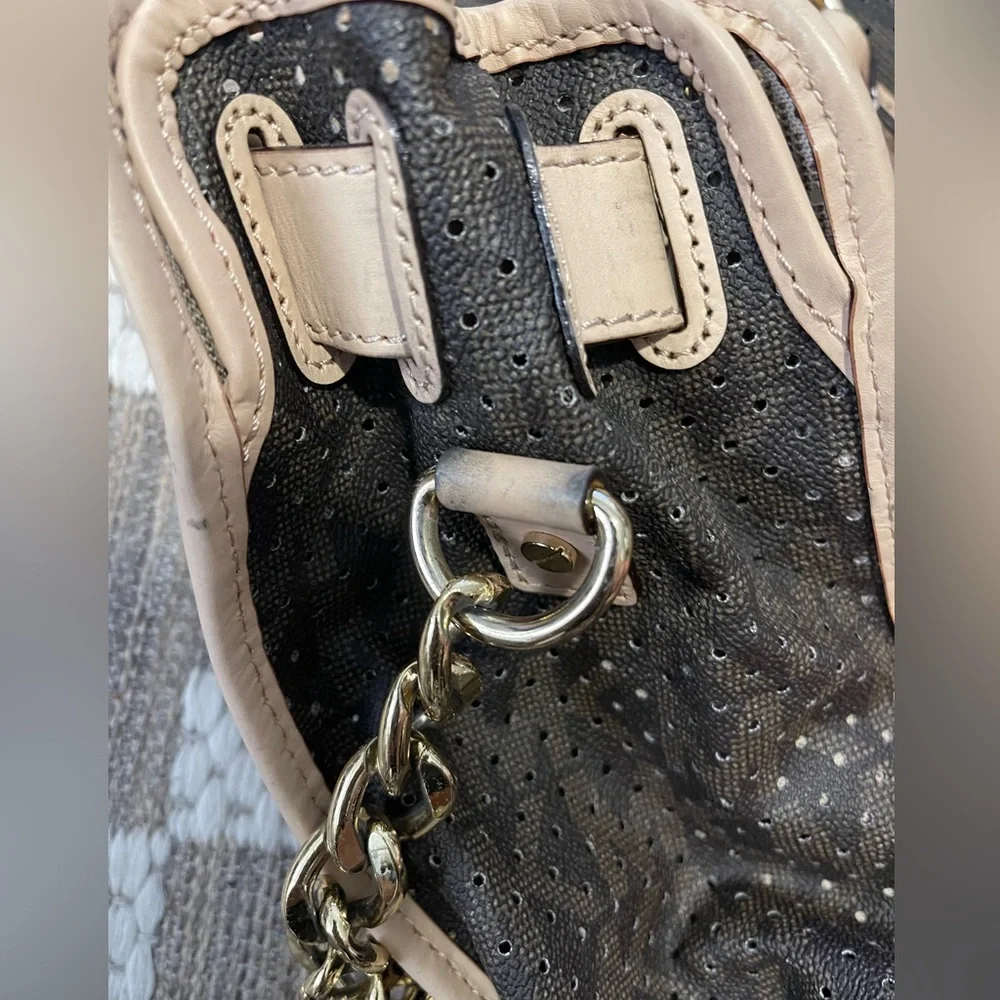 MICHAEL KORS Perforated Hamilton Purse